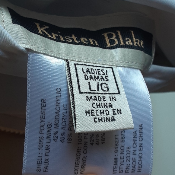 Kristen Blake faux fur vest large - Picture 5 of 8